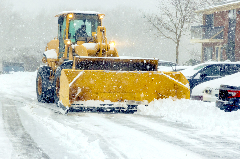Service de déneigement commercial à Sherbrooke.